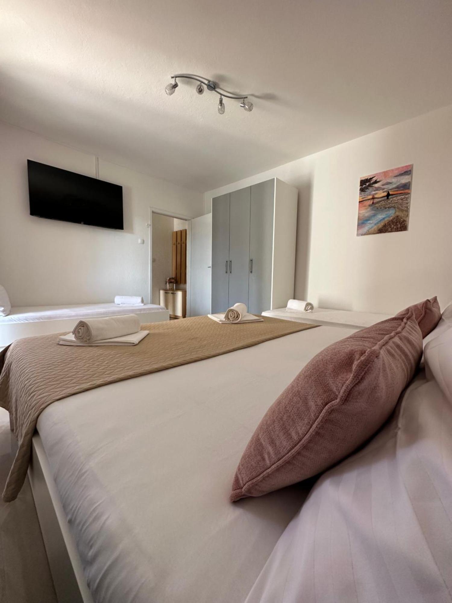 Villa Ruza 30M From The Beach Baška Voda Chambre photo